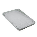Leander Tetradoek Biologische Mousseline, 2-pack - Pearl Grey / Sage Green