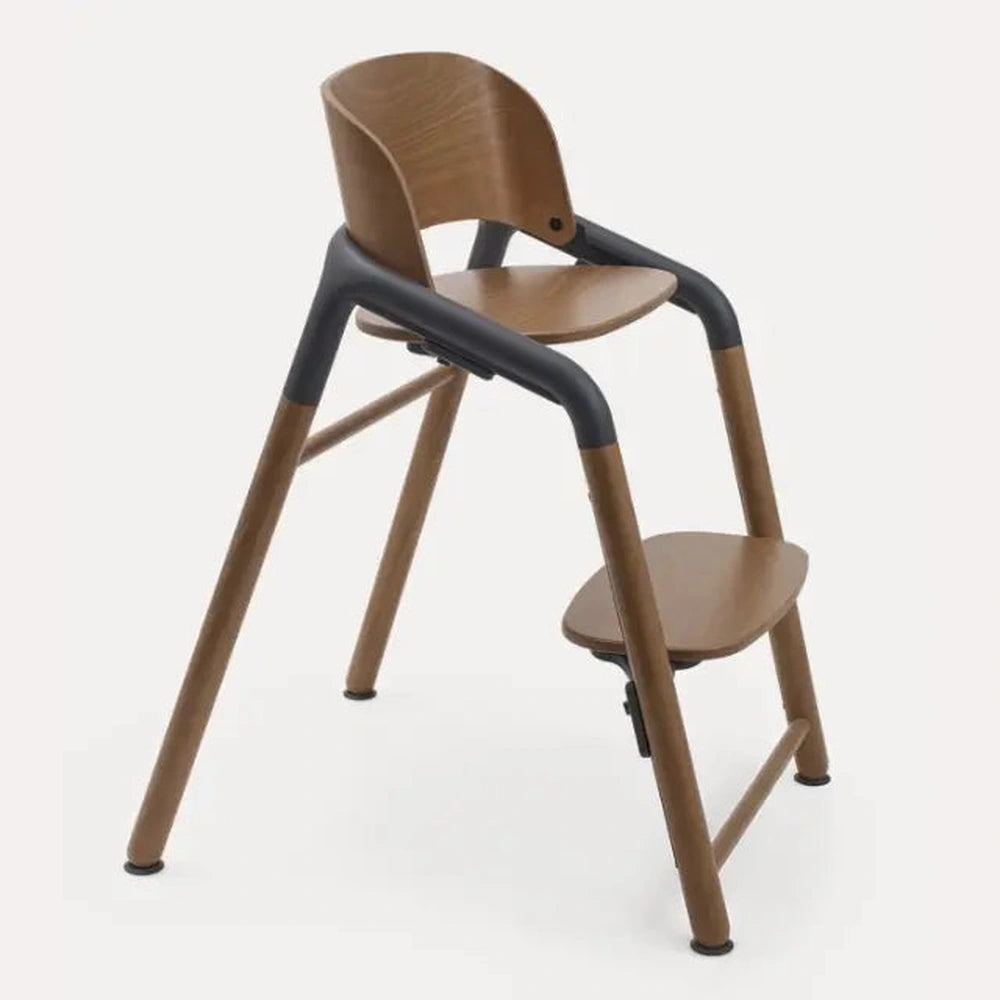 Bugaboo Girafe Stoel - Wood Grey