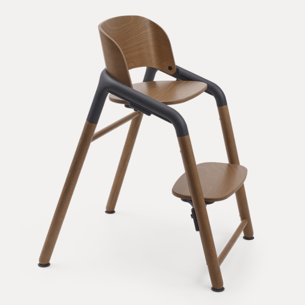 Bugaboo Girafe Stoel - Wood Grey