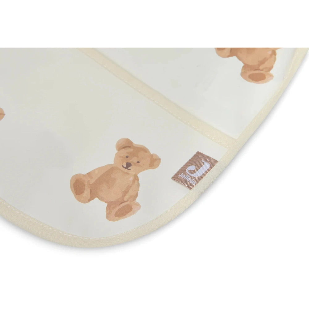 Jollein Slab Waterproof Met Mouw - Teddy Bear