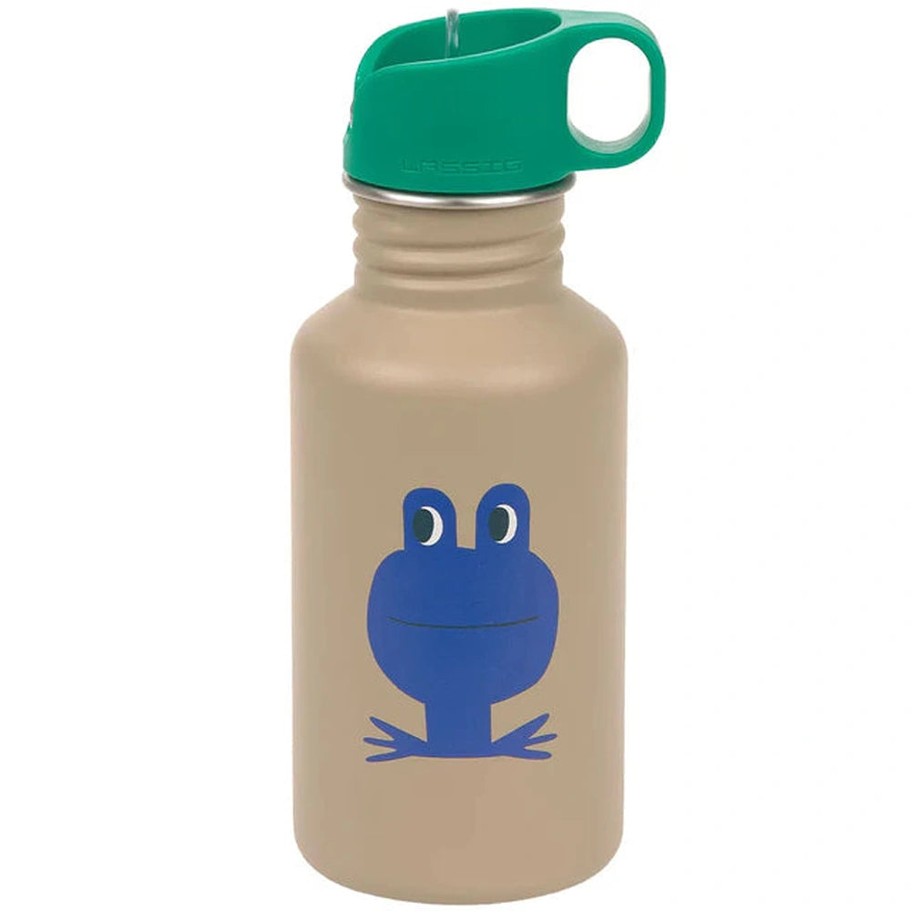 Lassig Bottle Stainless Steel Happy Trails - Frog