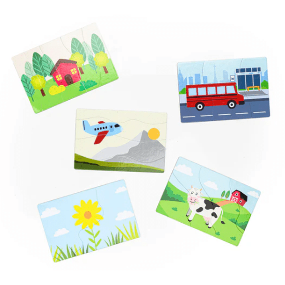 Kinderly Mijn Eerste Magnetische Puzzels (5-delig)