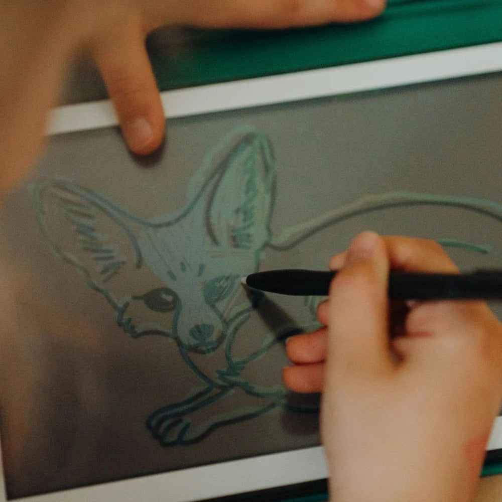 Kidywolf Kidydraw Mini tablette de dessin recharge - Animaux du monde entier / Océans & Pirates