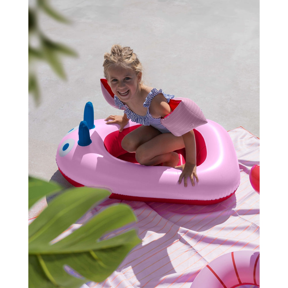 Quut Bateau gonflable – rouge cerise