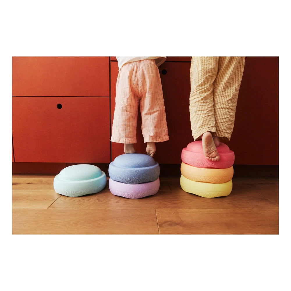 Stapelstein Original Rainbow Pastel | 6 pièces