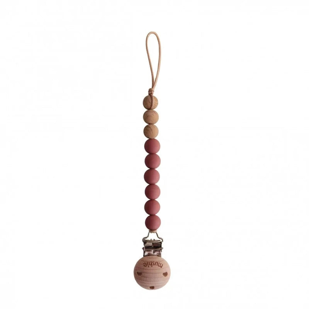 Mushie attache-tétine - Eva Redwood