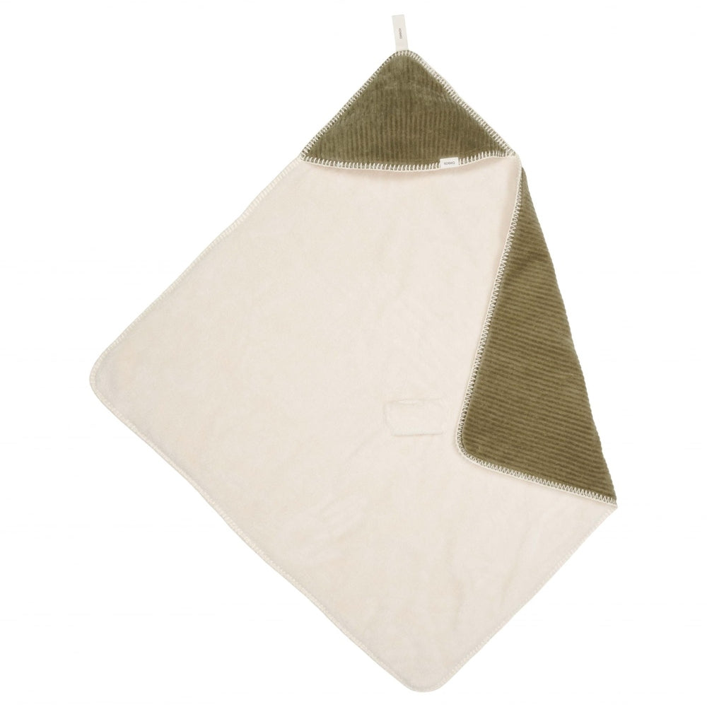 Koeka Couverture d’emmaillotage Teddy Vik - Moss | Couverture à envelopper