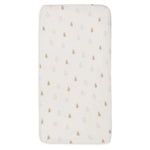 Drap-housse Jersey 40/50x80/90 cm Jollein Happy Miffy - Nougat