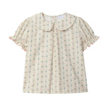 Blouse en coton Laranjinha pour bébé - sable
