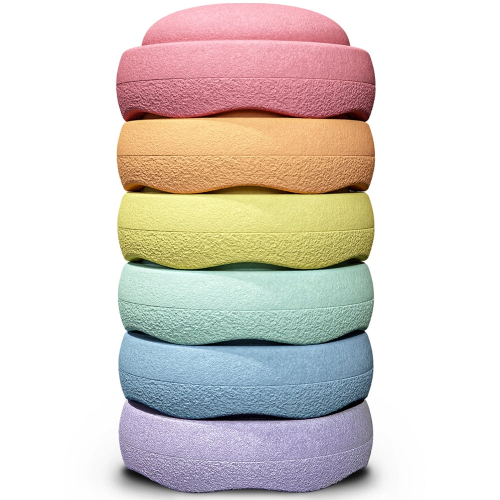 Stapelstein Original MINI Arc-en-ciel pastel