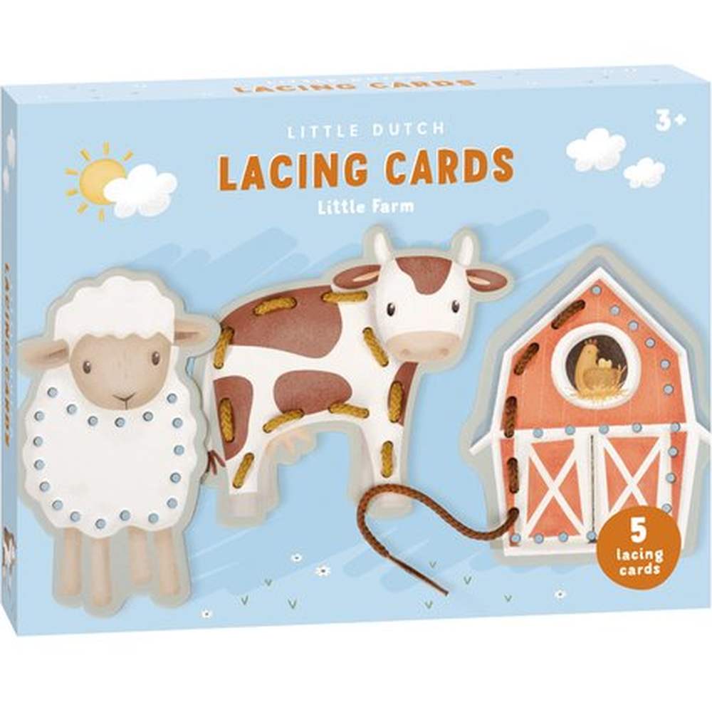 Cartes à lacer Little Dutch Little Farm