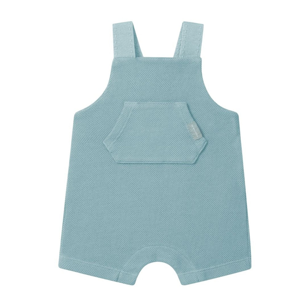 Salopette short d’été Laranjinha pour enfants - Bleu pétrole