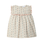 Laranjinha Robe en coton pour bébé - sable