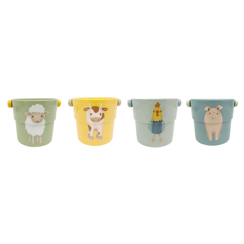 Little Dutch Gobelets de bain - Little Farm