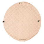 Play&Go Tapis de jeu 3-en-1 - Doux bio - Rayures marron