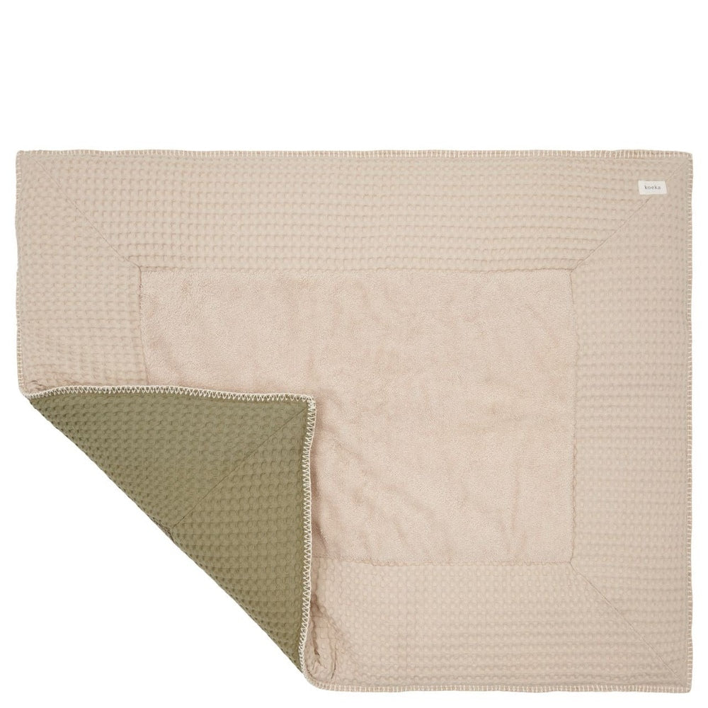Tapis de parc Koeka Wafel Amsterdam - Sable/Mousse
