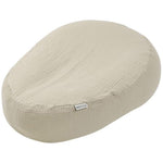 Meyco Housse de relaxation pour coussin d’allaitement/coussin de grossesse - Hydrophile/Tetra - Sable