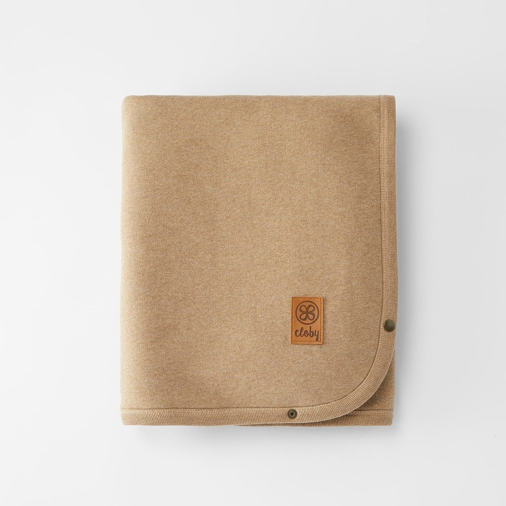 Couverture Teddy multifonction Cloby - Marron