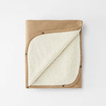Cloby Couverture Teddy multifonctionnelle - marron