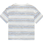 En Fant T-shirt à manches courtes rayé bleu brunnera