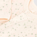 Petit Bateau Combinaison bébé en coton à imprimé étoiles