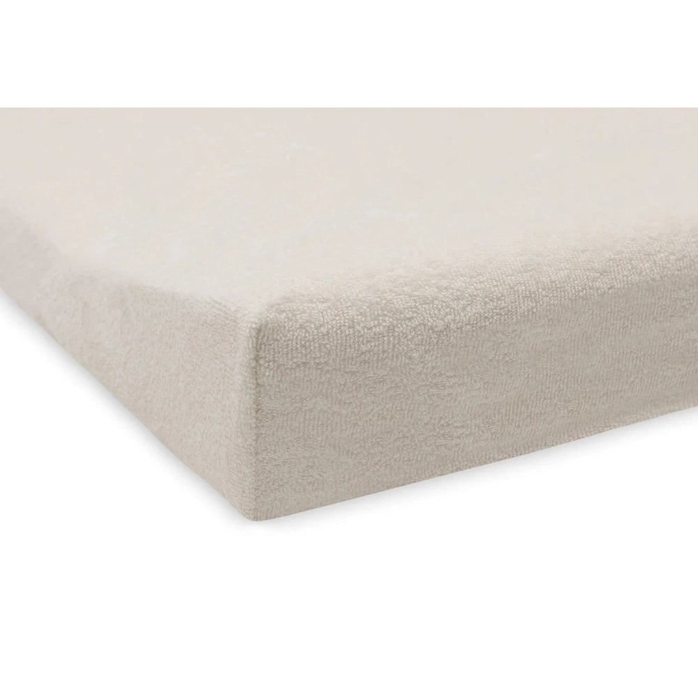 Jollein - Housse pour matelas à langer/plan à langer en tissu éponge - 50x70cm - 2 pièces - Oatmeal/Sand