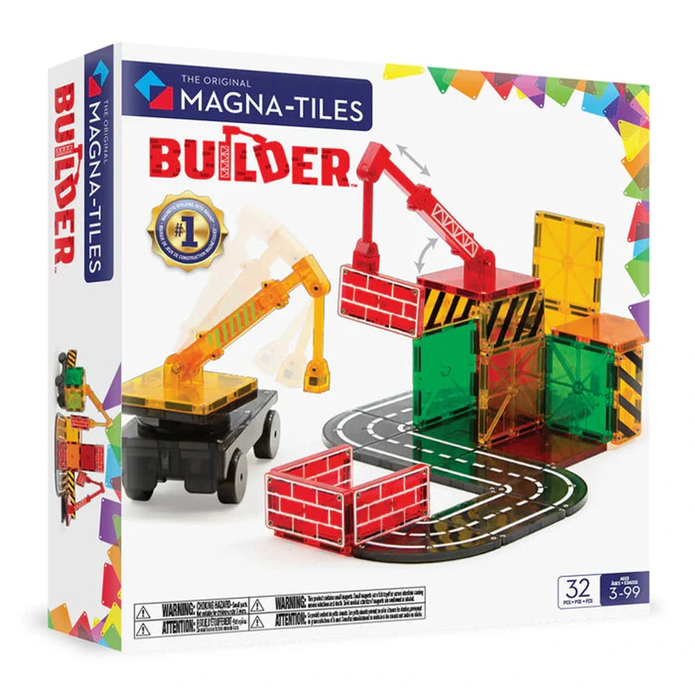 Magna-Tiles Builder | 32 pièces
