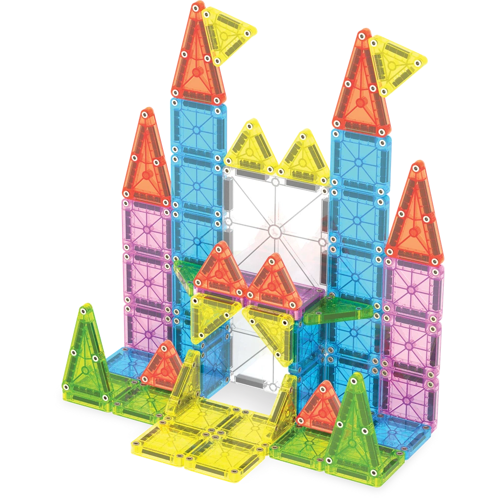 Magna-Tiles Micro Mags Coffret de voyage DELUXE | 55 pièces