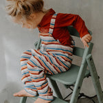 Chaise haute Kaos Klapp - Chaise enfant évolutive - Pliable et compacte - Plastique recyclé - Vert minéral