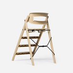 Chaise haute Kaos Klapp - chaise enfant évolutive - pliable et compacte - plastique recyclé - sable désert