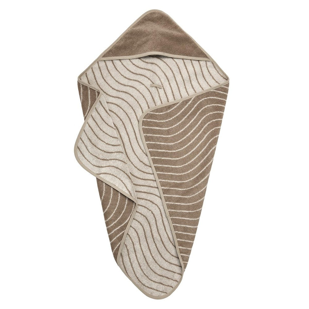 Leander Matty hoodie cape de bain - Cappuccino