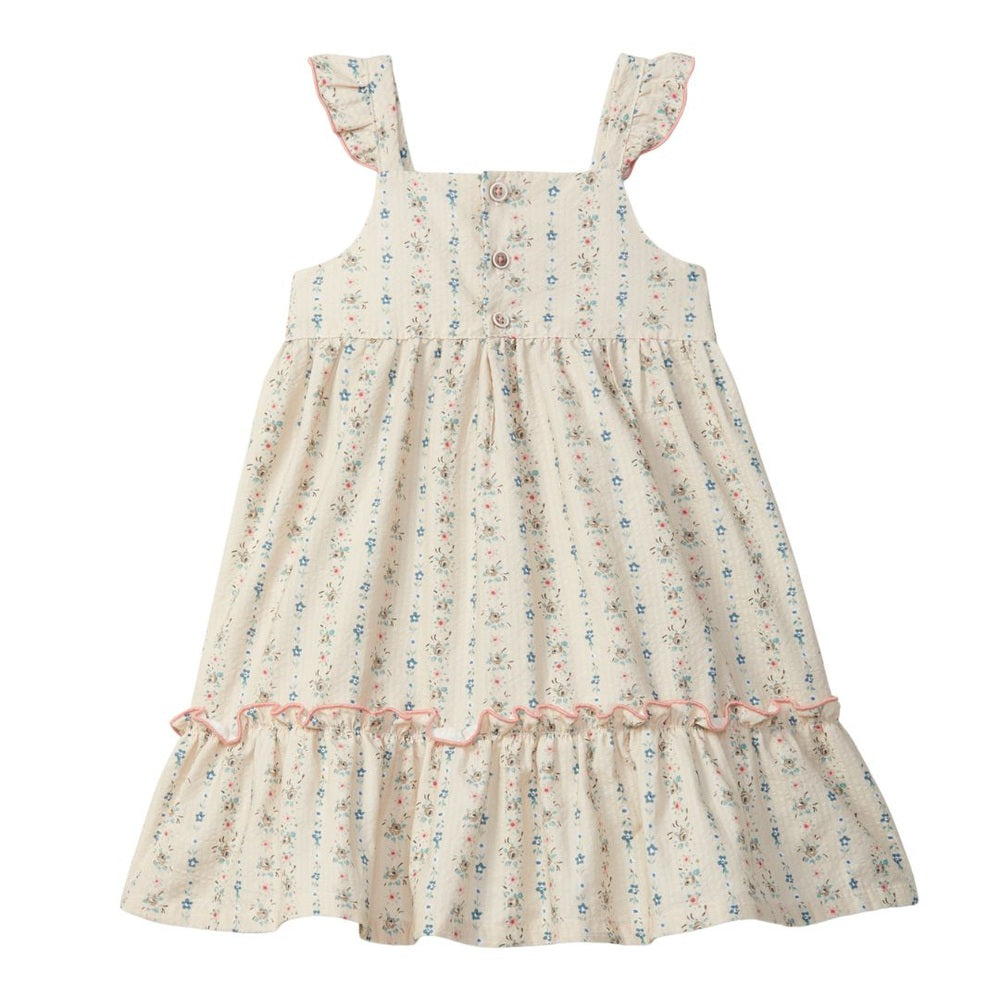 Laranjinha Robe en coton pour enfants - sable