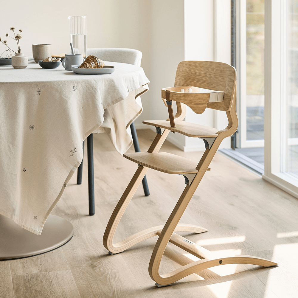 Leander Louie Chaise haute - Chaise enfant évolutive - Chêne naturel