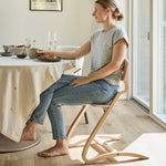 Chaise haute Leander Louie - chaise enfant évolutive - Chêne naturel