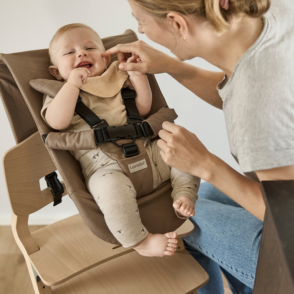 Leander Louie Chaise haute évolutive pour enfant - Chêne naturel