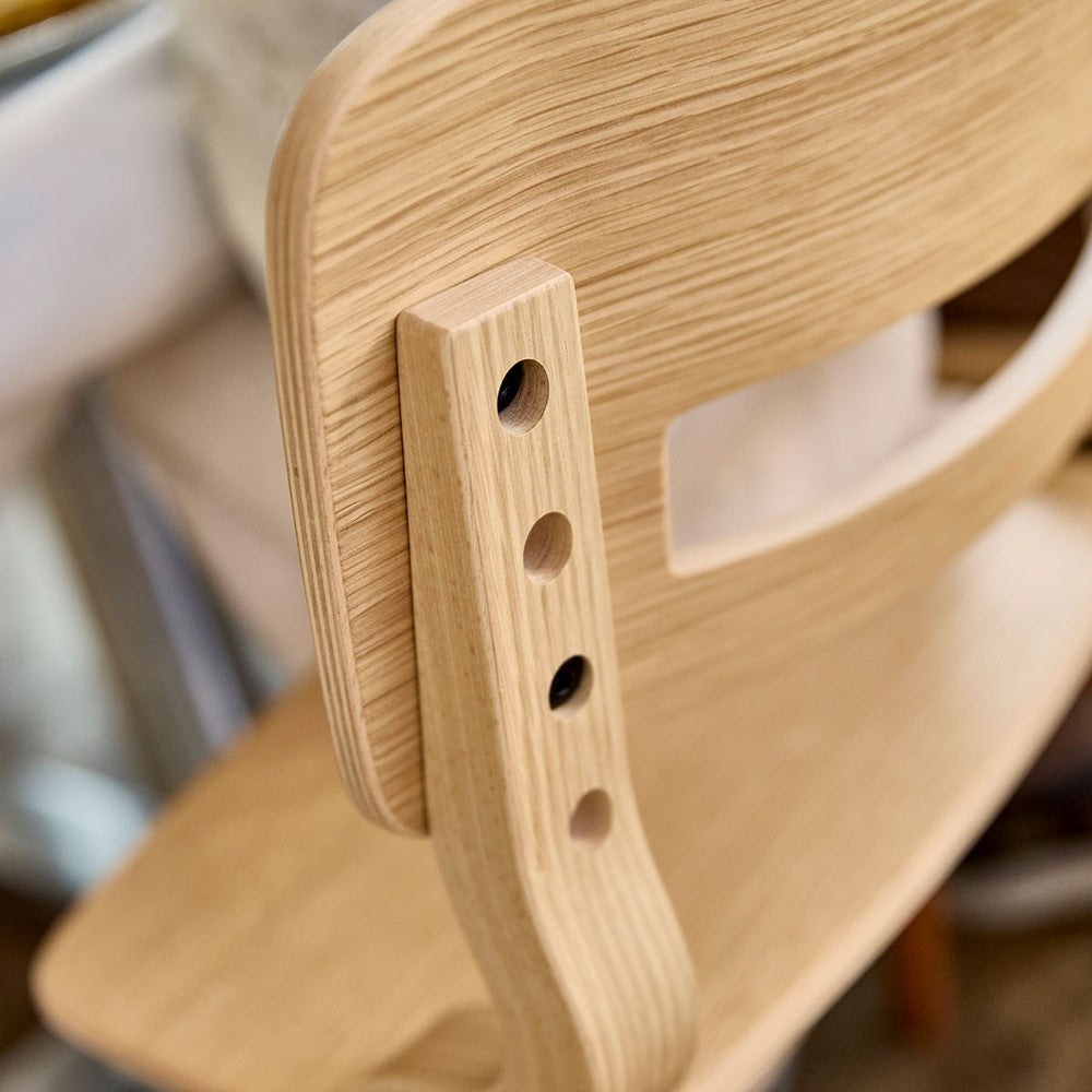 Leander Louie Chaise haute évolutive pour enfant - Chêne naturel