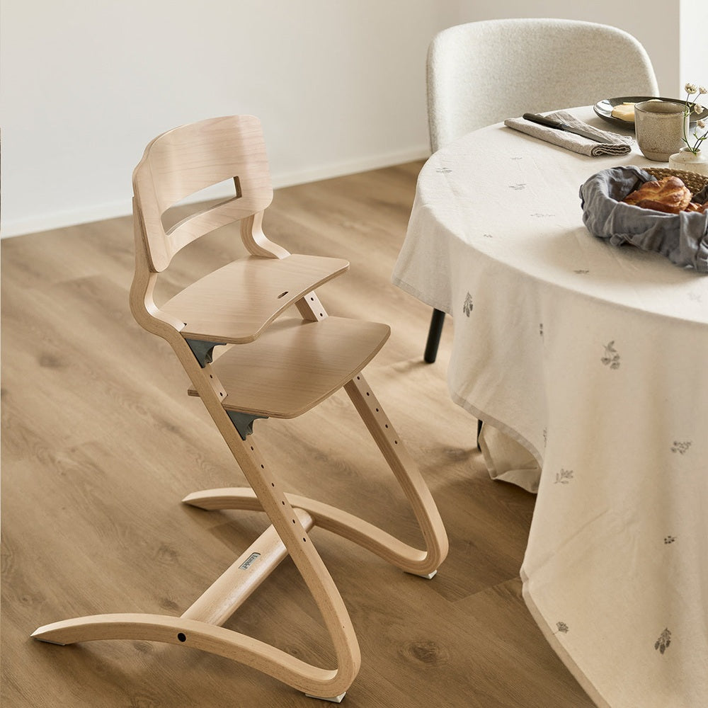 Leander Louie Chaise haute évolutive - Chaise haute pour enfant - Hêtre naturel