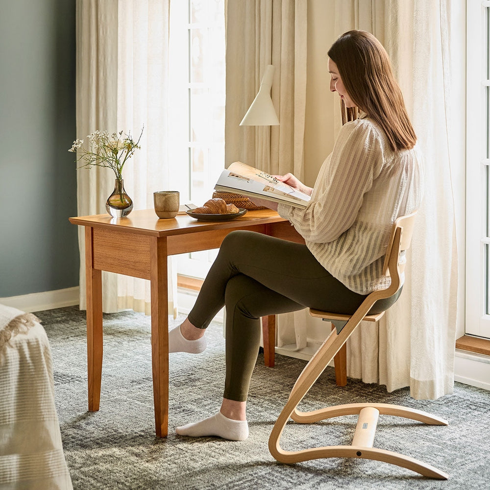Leander Louie chaise haute - chaise enfant évolutive - hêtre naturel