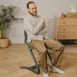 Leander Louie Chaise haute évolutive pour enfant - Vert sauge