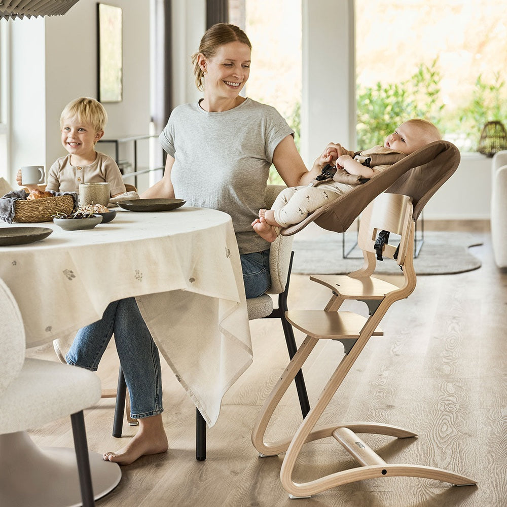 Set nouveau-né Leander pour chaise haute Louie - Mocca