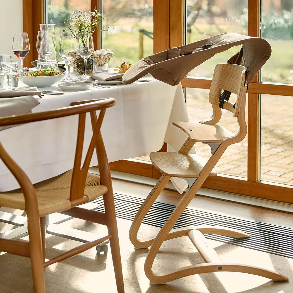 Set nouveau-né Leander pour chaise haute Louie - Mocca