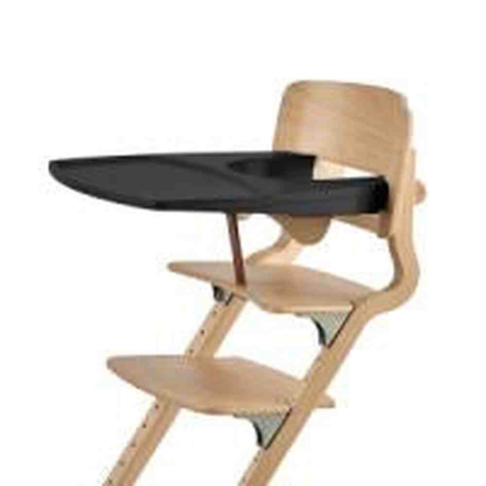 Tablette de repas Leander pour chaise haute Louie - Noir