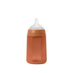 Suavinex - Biberon souple en silicone - 240 ml - Terracotta