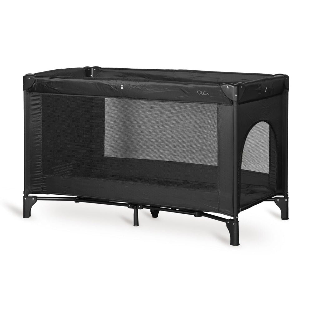 Quax lit de voyage à fermeture éclair 120x60cm - Noir