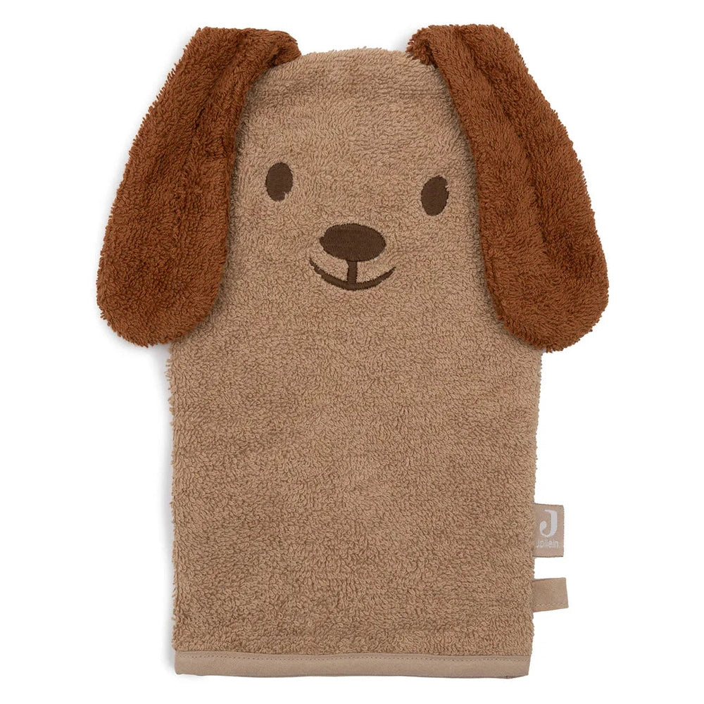 Jollein Gant de toilette en éponge - Chien