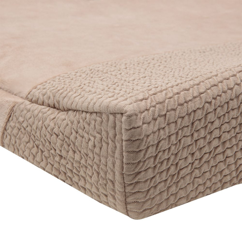 Housse pour coussin à langer Waves Taupe
