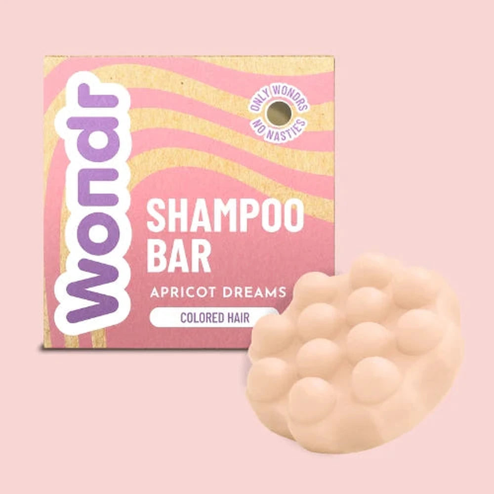 Wondr Apricot Dreams | Shampooing solide pour cheveux colorés
