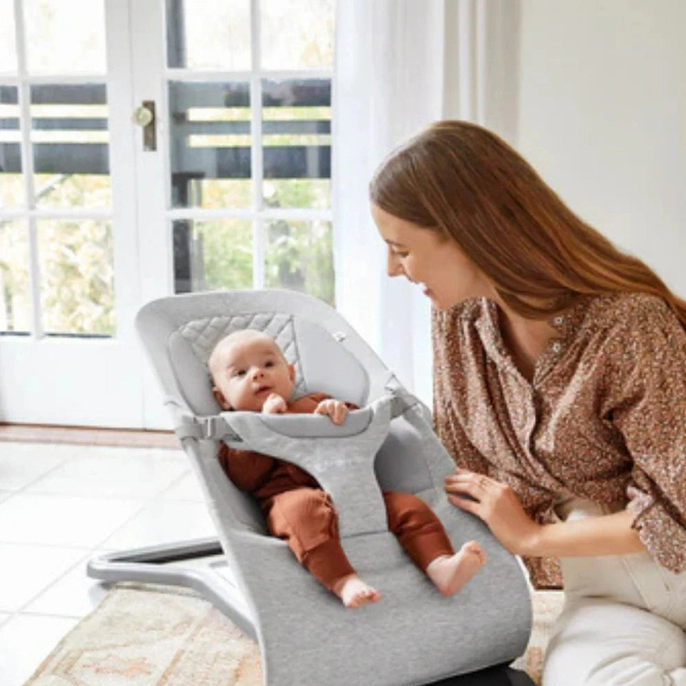 Ergobaby Evolve 3-en-1 transat - maille gris clair