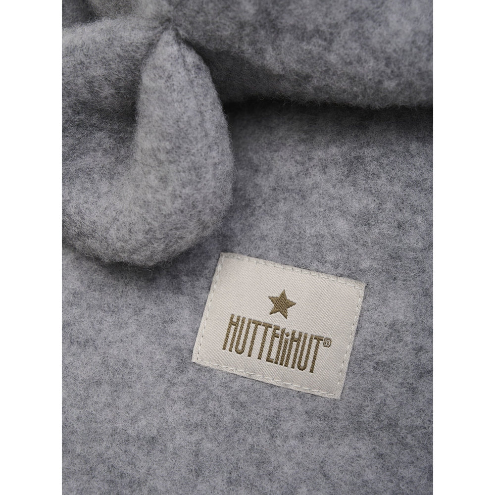 Huttelihut Bonnet en laine pour enfants avec oreilles