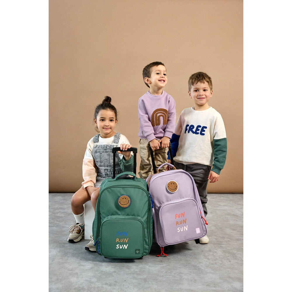 Lässig trolley pour enfants - Little Gang/ Lilas